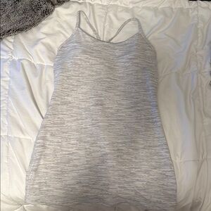 Lululemon Athletica Gray Fitted Camisole Top